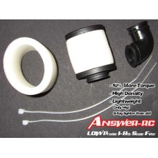 Filtro Ar Completo c/ Esponja Oval Answer-RC